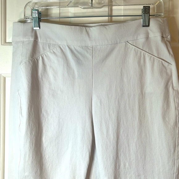 Chico's Travelers Ankle Pant White Size 1 - Picture 5 of 11